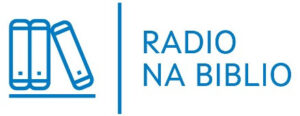 logotipo radio na biblioteca